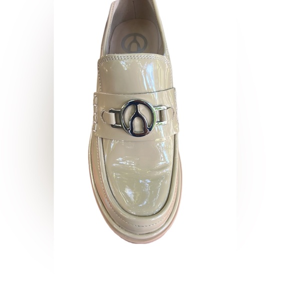 Size7 New WishboneCollection Platform Women Loafer Comfort Chunky Heel Round Toe - Picture 8 of 13